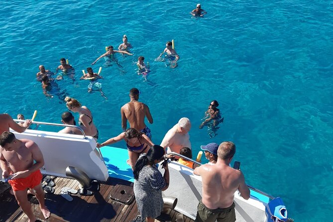 2.5 hour Glass Bottom Boat Trip, Snorkeling, Sliding and Fun - How much value do you get for $36.20?