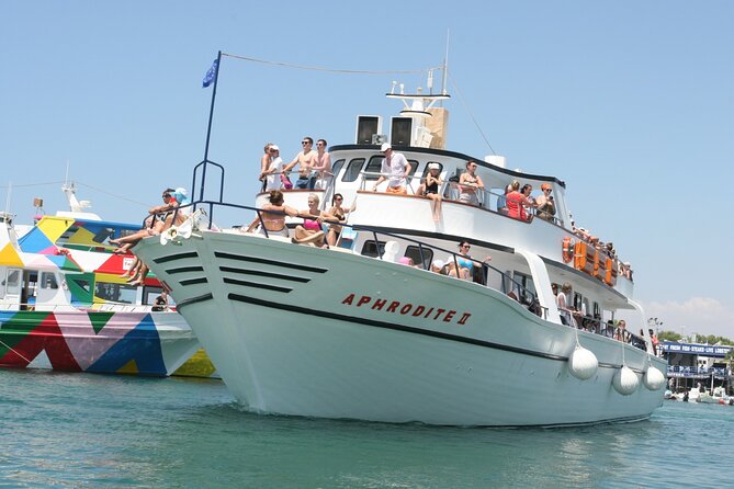 APHRODITE II -LAZY DAY CRUISE-BLUE LAGOON,TURTLE COVE, with LUNCH - Key points at a glance