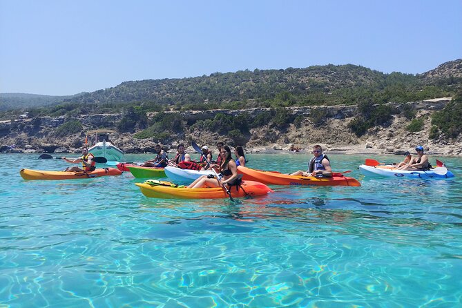 Aphrodite Kayak Experience with Guide and Free photos included - Starting at Latchi Beach with a short safety briefing