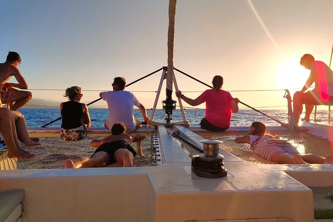 Ayia Napa: Sunset Catamaran Cruise with Lunch & Open Bar - What the crew and boat provide