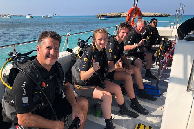 Beginners Discover Scuba Diving By Boat, Best Spot In Cyprus - Taking the boat to Blue Lagoon