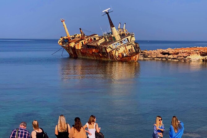 Blue Lagoon and Aphrodite’s Birthplace Day Tour from Limassol - The Baths of Aphrodite in a small grotto