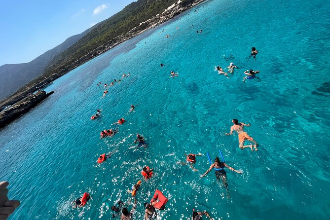 Blue Lagoon trip with slide & music departing from Latchi harbour - Fontana Amorosa and the Aphrodite connection