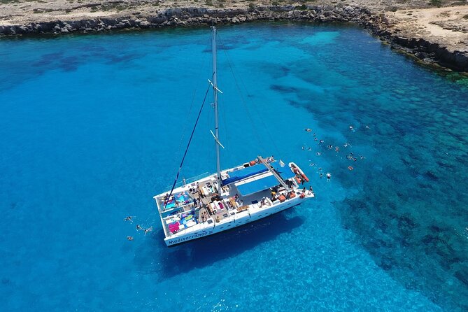 Catamaran Adults Exclusive Cruise from Protaras - Fig Tree Bay from a different angle