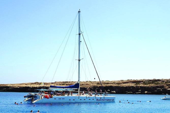 Catamaran Adults Exclusive Cruise from Protaras - Green Bay and the first swim