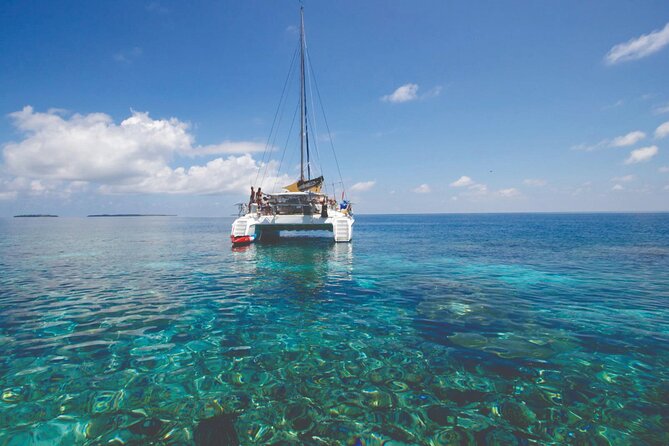 Catamaran Crystal Sea Cruise from Protaras - Konnos Bay and Cape Greco from offshore