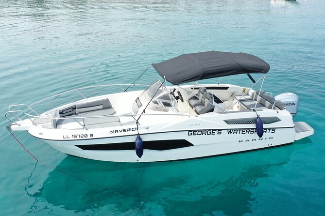 Exclusive line 225hp, self drive boat Karnic SL701 8.0m - Fuel, price, and the real value