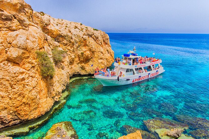 From Protaras: Turtle Cove & Blue Lagoon Cruise - Passing Pernera, Protaras, and Fig Tree Bay