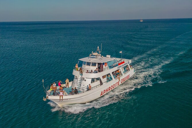 From Protaras: Turtle Cove & Blue Lagoon Cruise - Cape Greco, Agioi Anargyroi, and the sea caves