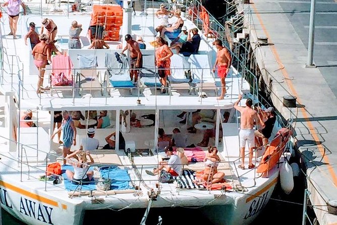 Full-Day Family Catamaran Cruise from Limassol with Lunch - What the boat feels like for families
