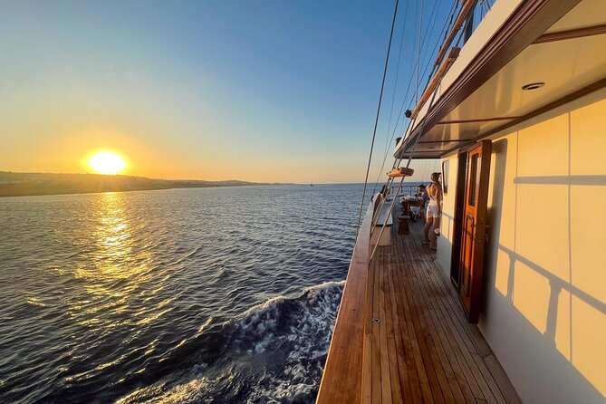 Golden Hour Sunset Cruise in Cyprus - The Blue Lagoon swim and the best light of the evening