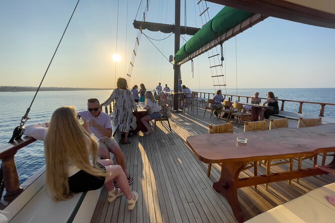 Golden Hour Sunset Cruise in Cyprus - Passing the sea caves of Protaras