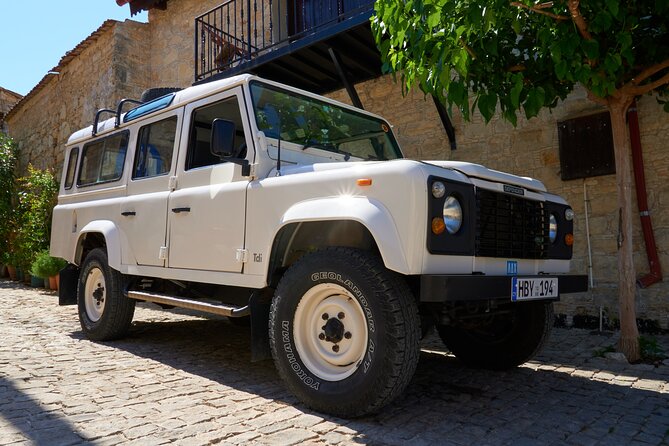 Grand Tour Full Day Jeep Safari from Larnaka - Lunch in Platres, with a choice of wine or lemonade