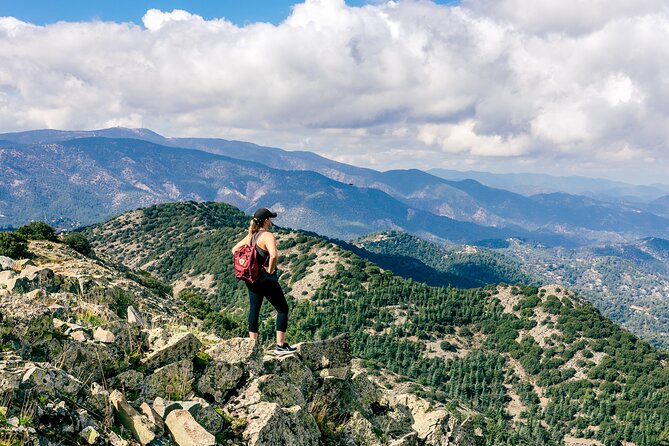 Grand Tour Full Day Jeep Safari from Larnaka - A short forest walk to Mesa Potamos Waterfalls