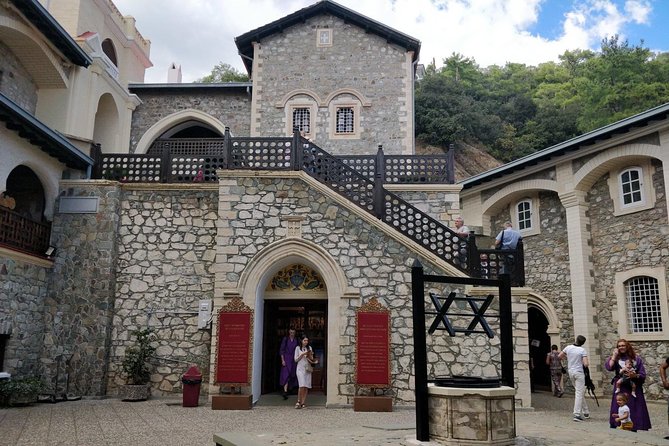 Jeep Safari Troodos - Kykkos monastery Waterfall and Venetian bridge from PAPHOS - Zenon Winery keeps the day social