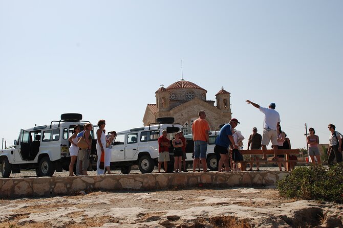 Land Rover Akamas Blue Lagoon Jeep Safari - Walking Avakas Gorge before the heat