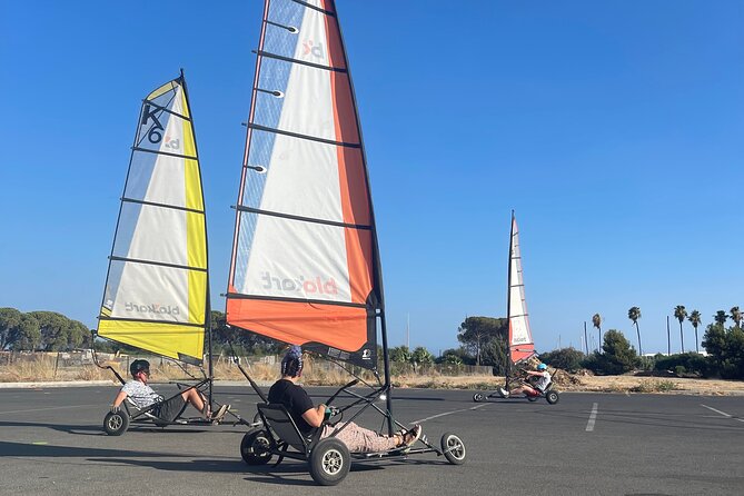 Land Sailing in Limassol - Single or double kart: choosing the right setup