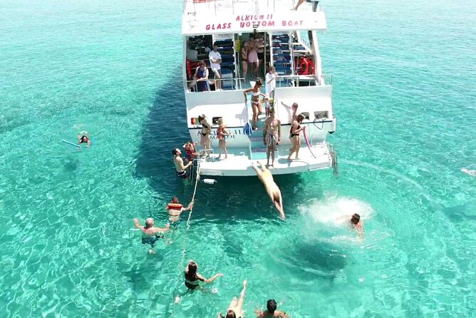 Latchi to Blue Lagoon Glass Bottom+slide Boat Tour - What the Blue Lagoon stop is really like