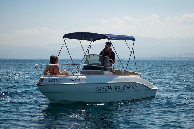 Luxury Eden 18 Private Self-drive boat hire to Blue Lagoon & more - Key points for your day on the water