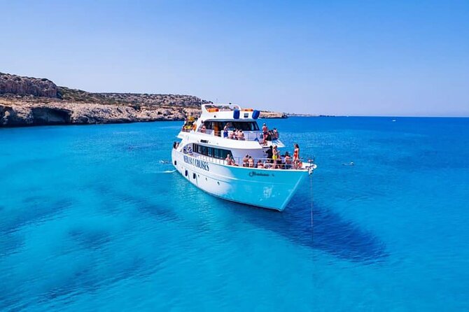 Medusa Cruises: 4-Hour Turtle Chill-Out Cruise / Lunch – Protaras - Leaving Golden Coast Harbour for the eastern coast