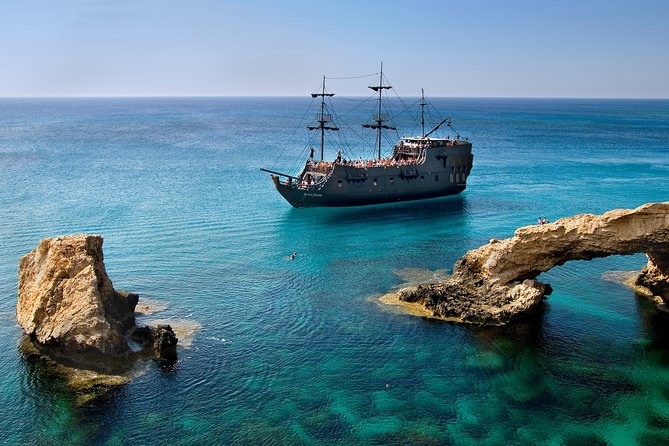Mega Day Black Pearl Cruise from Protaras - The sea caves photo stop lasts 15 minutes