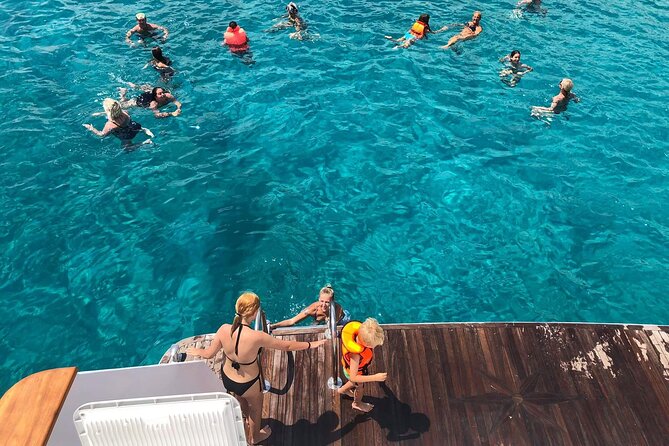 Ocean Blue | Blue Lagoon Morning - Lunch, fruit, and an open bar on the water