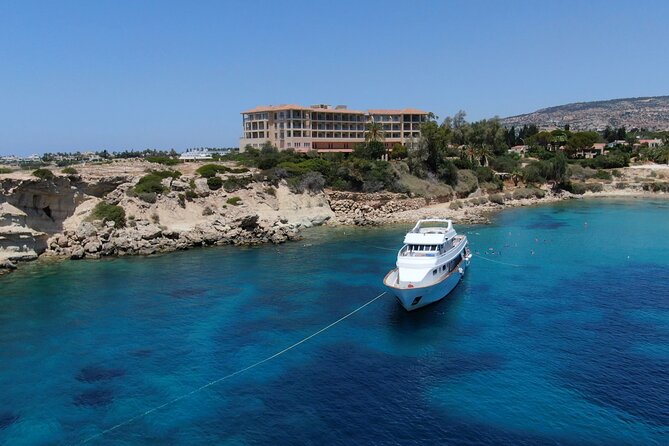 Ocean Flyer VIP Cruise from Paphos Adults Only - Swim stops, noodles, and canoeing
