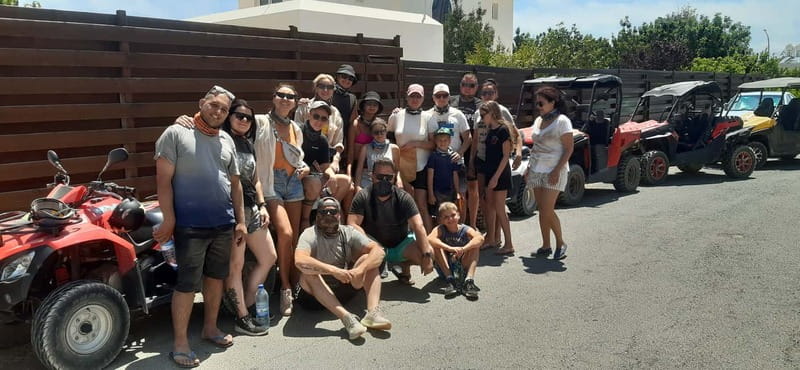 Paphos: Buggy Tour Akamas incl and Adonis Falls - Forty-five minutes across Akamas toward Lara Bay