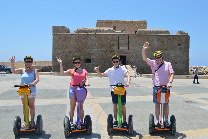 Paphos Segway Tour Morning Tour 11AM - Rolling toward Paphos Harbour Castle