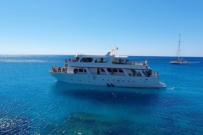 Protaras: St Georgios Presidential Cruise BBQ & 1 drink. 16+ - Why the Blue Lagoon stop makes this cruise worthwhile
