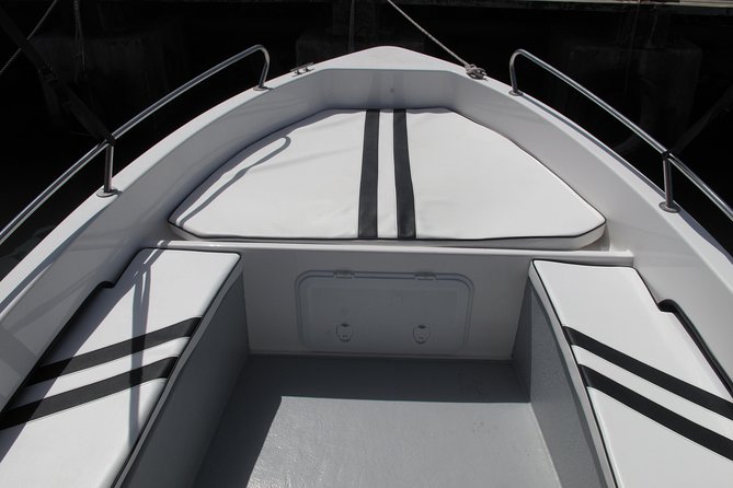 Self-drive Amathunta Private Speedboat to Blue Lagoon, Caves etc - St Georges Island and the offshore reef