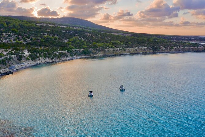 Self Drive from Latchi to Blue Lagoon Boat Rental - Manolis Bay and the sea caves