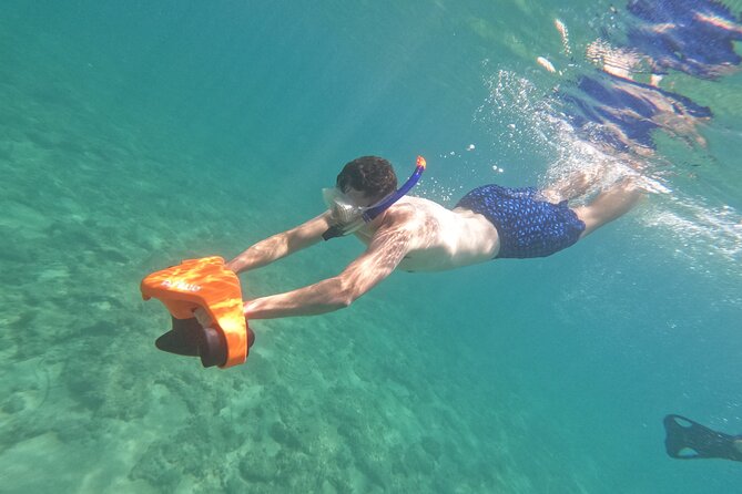 snorkeling ,Turtle Watching in Cyprus - How the sea scooters change the swim