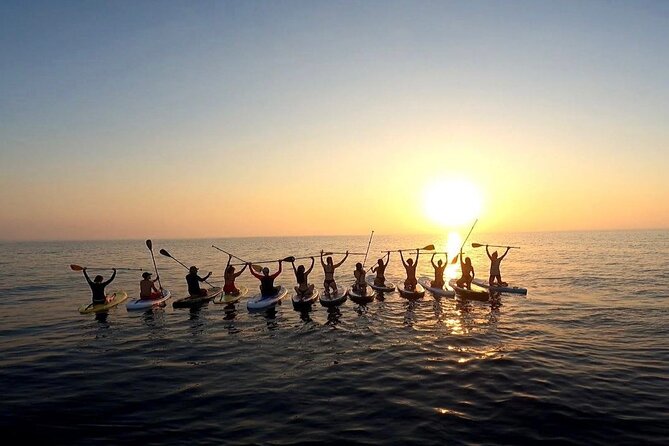 Sunrise SUP at Protaras, Green Bay - Returning to Green Bay and using the facilities