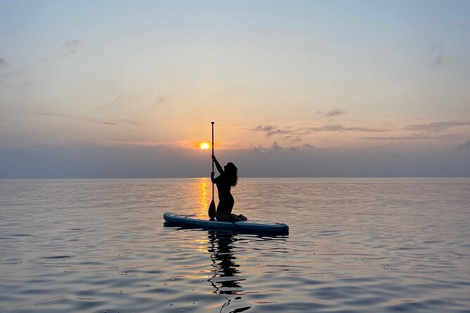 Sunrise SUP at Protaras, Green Bay - Paddling into the first light