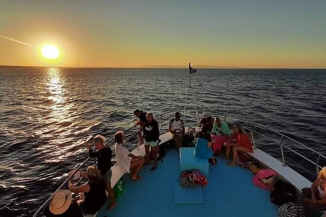Sunset Boat Trip to Cape Greco and Blue Lagoon - The natural rock bridge and a small point of confusion