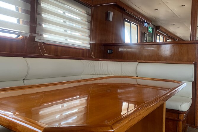 SUNSET LUXURY YACHT Protaras - HUGE slide - BBQ - 1 free drink - Fig Tree Bay from the water