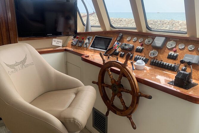 SUNSET LUXURY YACHT Protaras - HUGE slide - BBQ - 1 free drink - Pirate caves, Shark Mouth Cave, and Lovers Bridge
