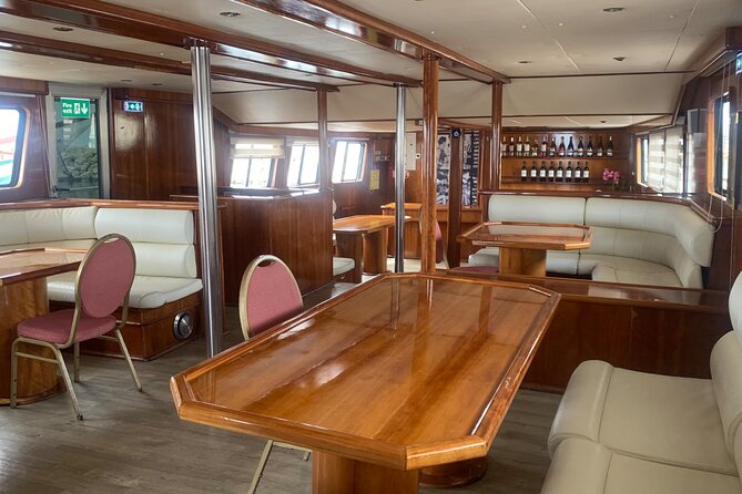 SUNSET LUXURY YACHT Protaras - HUGE slide - BBQ - 1 free drink - The Blue Lagoon swim stop