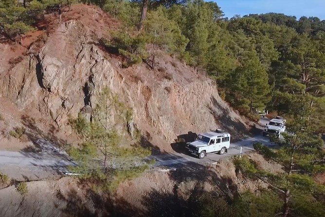 Troodos Mountains 4x4 Tour with Meze Lunch from Protaras - Through Mesa Potamos Forest on foot