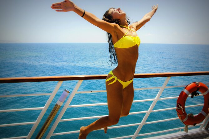 Wave Dancer Sunshine Full Day Cruise - All Inclusive - Swim stops, snorkeling, and the water slide