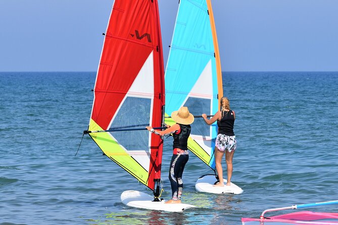 Windsurfing Lesson in Cyprus - Learning to sail from Piyale Paşa Street in Larnaca