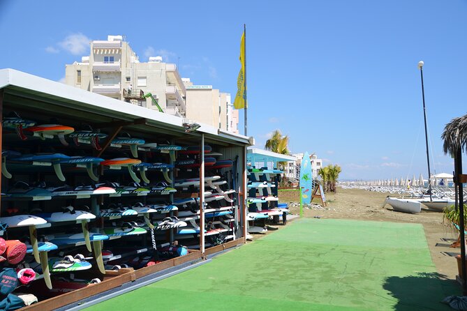 Windsurfing Lesson in Cyprus - The water practice is where the lesson comes together
