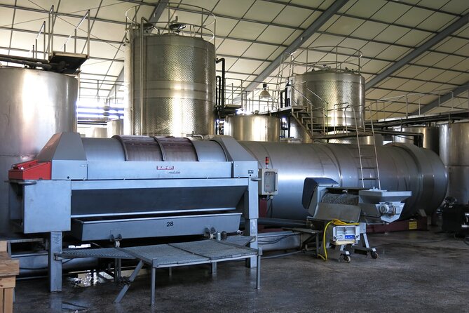 Wine tasting and winery tour at Fikardos Winery - The barrel room offers the most atmosphere