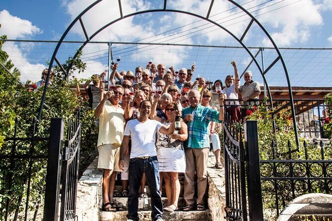 Wine Tasting and Winery Tour in Lemona Village, Paphos - The short tour before the tasting