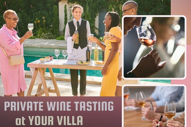 wine tasting at your villa - The essentials at a glance