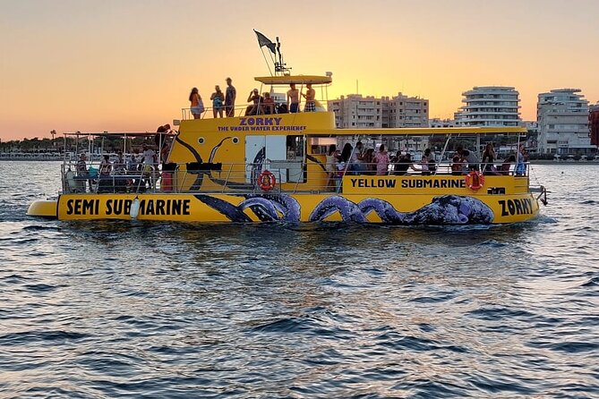 Zorky Yellow Semi Submarine and Zenobia Wreck 2 hours Shared Tour - Seeing the Zenobia from Larnaca Bay